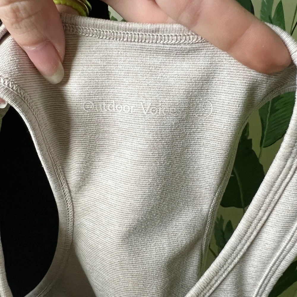 Outdoor Voices Womens Light Gray Sports Bra Small - Picture 6 of 7